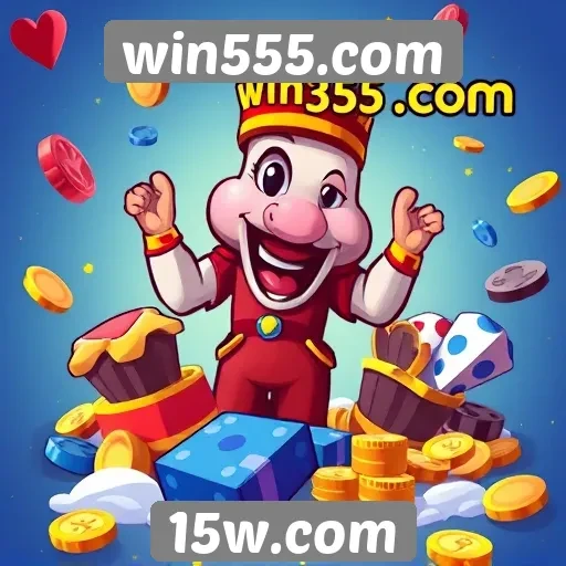 Variedade de jogos disponíveis em win555.com